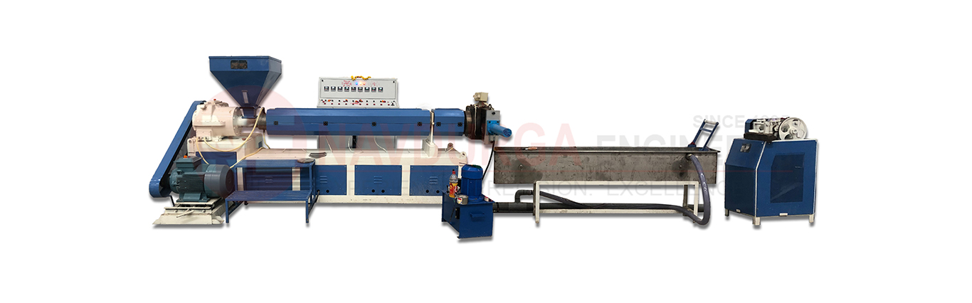 Plastic Granules Making Machine (Single Stage Plastic Recycling Machine)