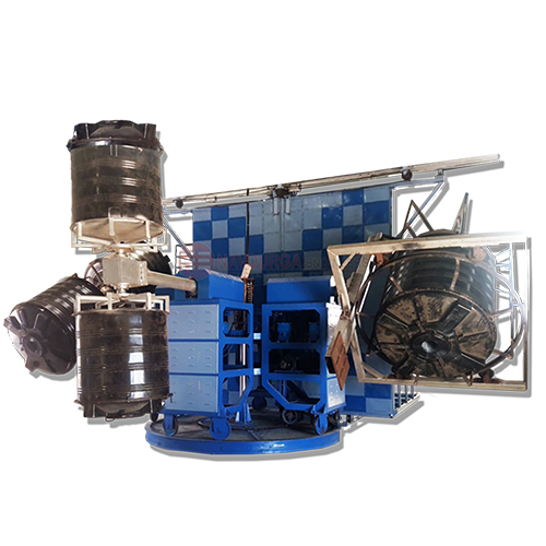 Four/Three ARM BI-Axial Rotomoulding Machine