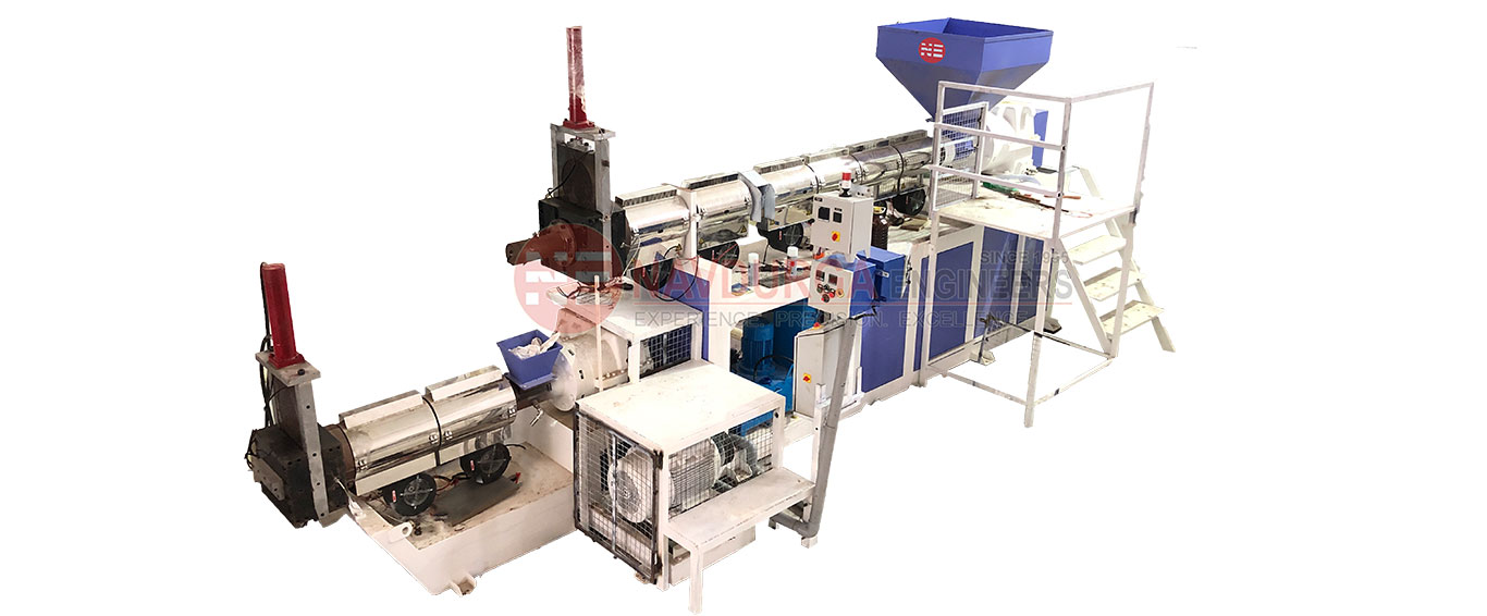 Mother Baby Plastic Recycling Machine (Double Stage Plastic Granules Making Machine)