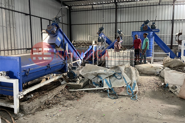 Automatic Plastic Scrap Washing Line